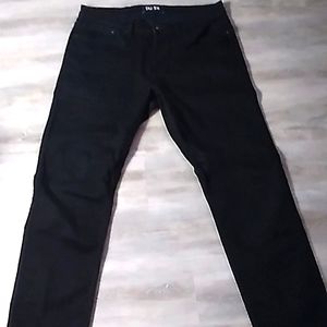 Black men's DUER jeans
